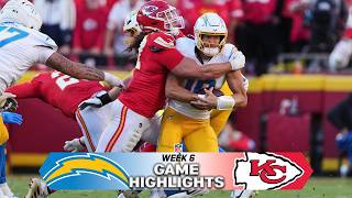 Los Angeles Chargers vs Kansas City Chiefs Game Highlights | 2026 NFL Season Week 6