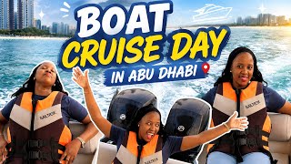 BOAT CRUISE DAY IN ABUDHABI VLOG #vlog #travel #visitabudhabi #fun #summer #family