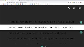 Video walkthrough: Immersive Reader for Chrome to Read Webpages Aloud, For Focused Reading, and More
