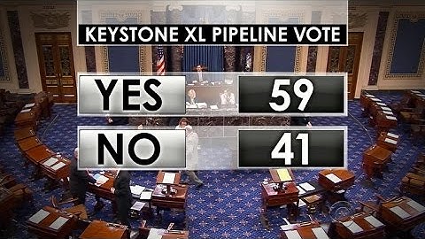 Keystone XL oil pipeline vote fails to pass Senate