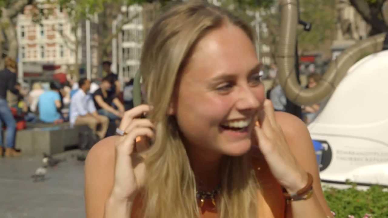 Philips hoofdtelefoon challenge Amsterdam