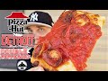Pizza Hut® DETROIT STYLE PIZZA REVIEW! 🍕🏠🍕 | DOUBLE PEPPERONI