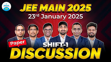 JEE MAIN 2025 | Live Paper Discussion & Solutions | Memory Based Questions - (Phase 1) Shift 1🔥
