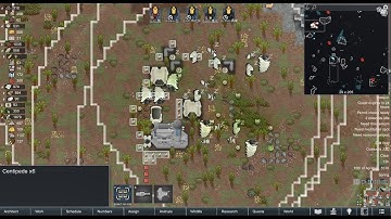 [Rimworld 1.3 Ideology] Soloing mechanoid cluster with Trigger Happy & Shooting Specialist