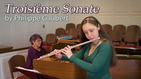 Gaubert Troisme Sonate | with Genevieve Hahn, Flut...