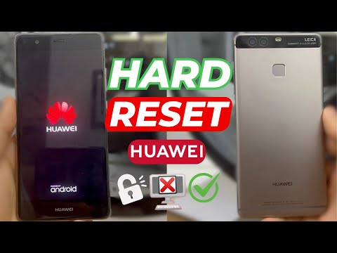 Huawei P9 Hard Reset - Huawei Pattern Unlock || Huawei P9 Factory Reset