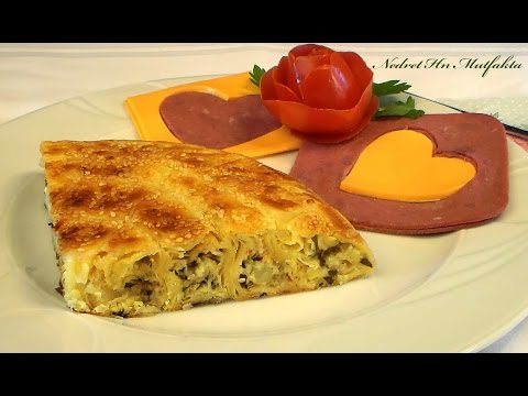 TAVADA KOLAY BÖREK TARİFİ - Peynirli Ve Patatesli Yufka Böreği  [HD]