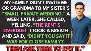 Information My Parents Excluded Grandma And Me From My Sister’s Wedding—So I Stopped Paying Their Rent. News