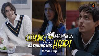 🏰 Cleaning His Mansion, Catching His Heart Movie Clip | The Maid’s Daughter Stole Their Hearts  💔