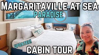 Margaritaville at Sea Paradise: Oceanview Cabin Tour 2024