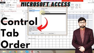 How to control tab order in forms of MS Access