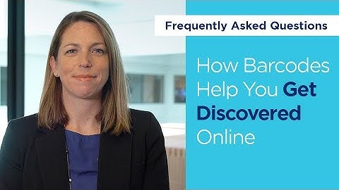 How can barcodes help you get discovered online?