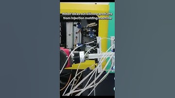 Robot injection molding application #automobile #industrialrobot #machine #robotic #borunte