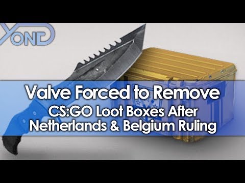 Valve Forced to Remove CS:GO Loot Boxes After Netherlands and Belgium Ruling