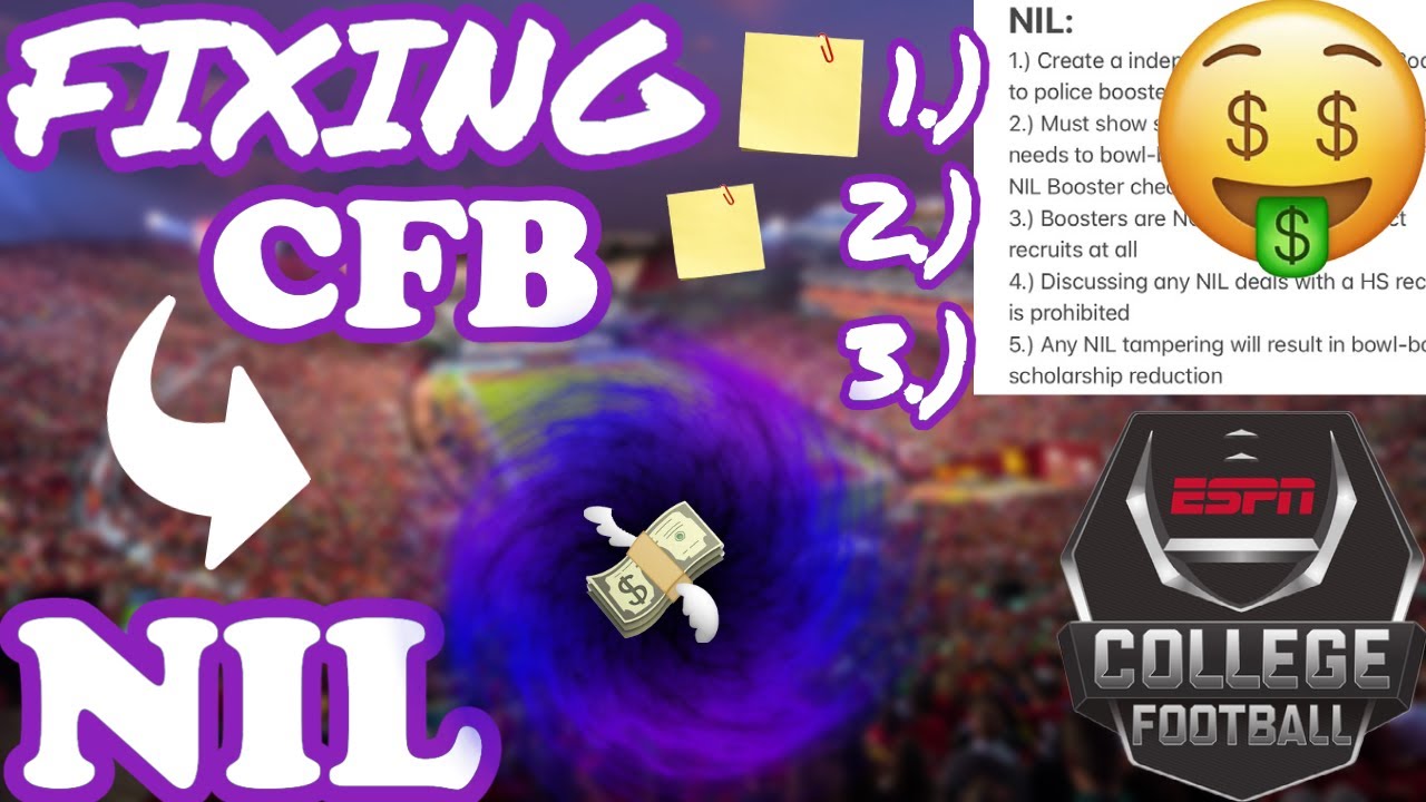 Fixing College Football (NIL & Transfer Portal RULES) Win Big Sports