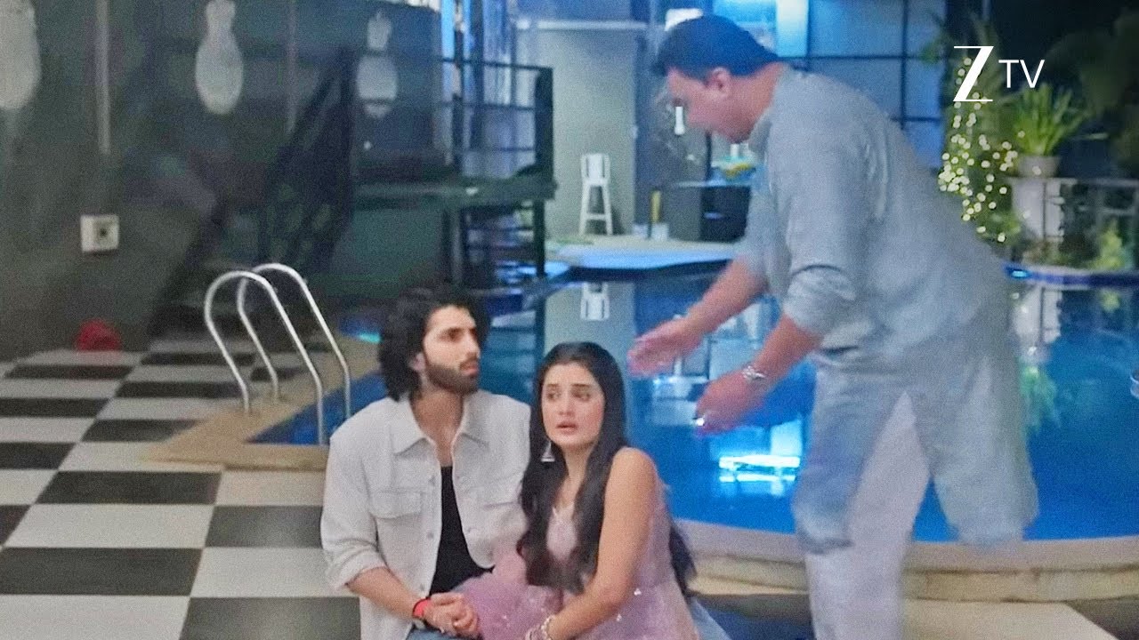 Unnati pushes Reet off the roof, but Raghav saves her - Jaane Anjaane Hum Mile - Full Episode 254