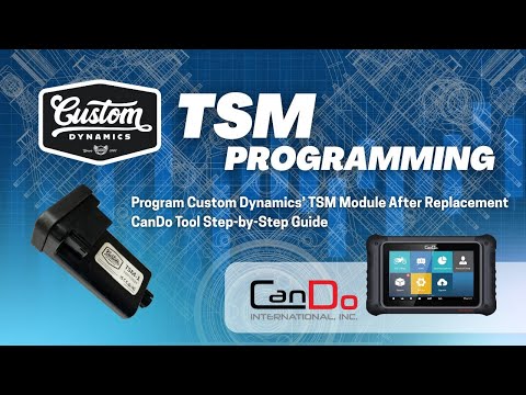 How to Program a TSM Module After Harley Replacement | Simple CanDo Diagnostic Tool Tutorial