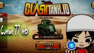 Game seru , clash Tank , gameplay game cacing screenshot 2