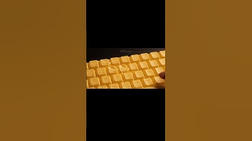 버터 키보드 타건소리 ASMR / 꾸덕 글자 입력 키보드 ASMR✨ / butter Keyboard ASMR / AI ASMR #aiasmr #asmr #ai