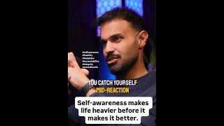 It makes life heavier before it makes it peaceful. #emotionalintelligence #cognitivegrowth #mindful