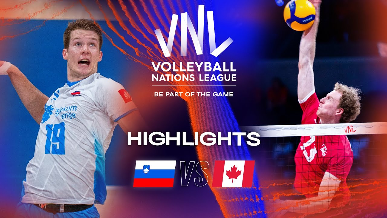 🇸🇮 SLO vs. 🇨🇦 CAN - Highlights Week 2 | Men's VNL 2023 - YouTube