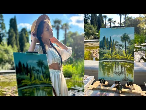 ЧТО БРАТЬ НА ПЛЕНЭР? | Всё что я использую для рисования на открытом воздухе