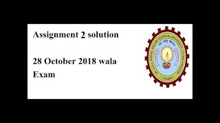 NCER Assignment 2 Solution 28 October Wala Paper