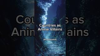 Ai Draws Countries as Anime Villains!