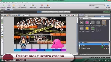 STENCYL || COMO CREAR VIDEO JUEGOS || ESCENAS, SONIDO, PERSONAJES, COMPORTAMIENTOS || VIDEO JUEGO 2D