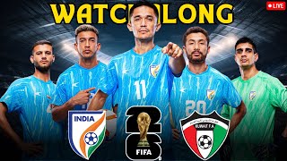 India vs Kuwait Live Reaction | FIFA World Cup Qualifiers @seededsports @arunfoot