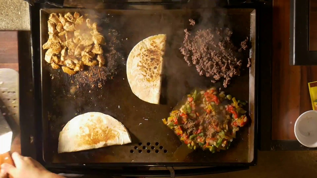 Steelmade Flat Top Grill - Real Meals - Mexican Fiesta ...