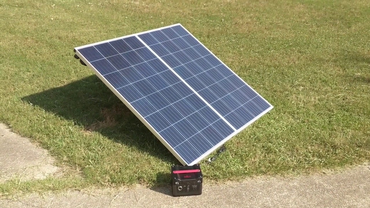 Portable Solar Power System for Beginners! YouTube