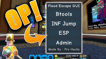 [New] Roblox Hack Script!| Flood Escape 2 | Inf Jump,Btools and More!  [Free] 2019