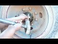 How To Make Trolley adjustting whells bearing cheknut taiet kasing tricks