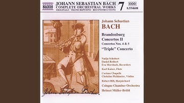 Brandenburg Concerto No. 4 in G Major, BWV 1049: III. Presto