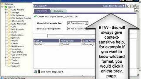 EMC Celerra VM and VMware ESX - 101 - Step 8: NFS Datastores