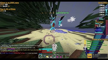 MC_Hazzario and NotEnchanted HACKING! (Kill Aura, Speed Hacks, Lag Switch, Just Hacks overall)