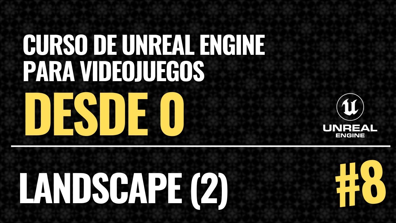 UNREAL ENGINE 5 | Clase 8 - Texturas en Landscape - YouTube