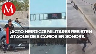 Así fue el ataque de sicarios a 15 soldados en Altar Sonora