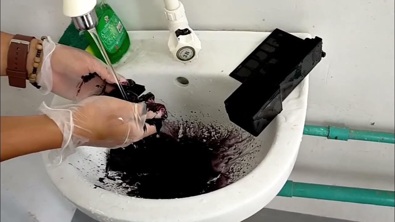 how to clean epson L 120 ink waste pad /epson l120 ink waste pad