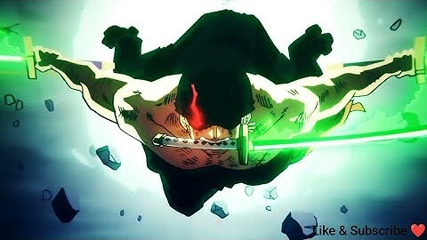 One piece "zoro" king of hell animals. #bulun #onepiece #animeedit #zoro 