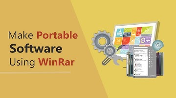 How to make portable software in pendrive/Make portable software for Windows 10 using winrar