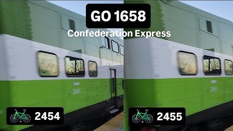 (Excursion Set!) (Mid Old Cab Car 222) GO 1658 (Confederation Express) - 666 With 377 At Port Credit