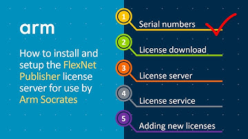 Arm Socrates: 1)  Getting started - Setting up licensing | Arm
