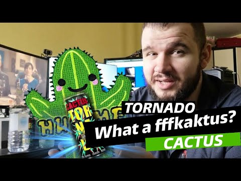 Энергетик Торнадо - TORNADO CACTUS. Пробуем на вкус, оцениваем. На что это вообще похоже!?