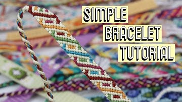 Helix Bracelet Tutorial - Beginner Friendly [CC] || Friendship Bracelets