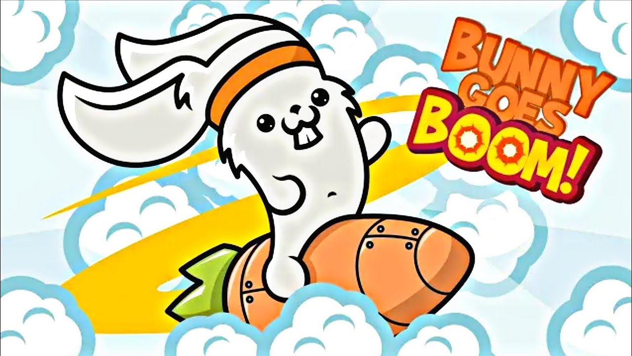 Bunny Goes Boom! Flying Game🚀 Gameplay