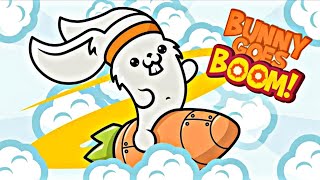 Bunny Goes Boom! Flying Game🚀 Gameplay screenshot 1