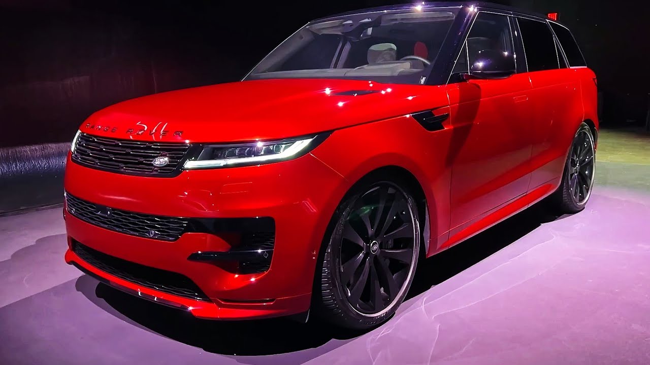 2023 Range Rover Sport revealed with a sleeker styling than ever - YouTube