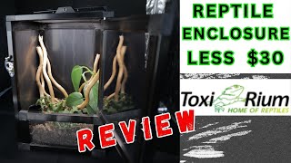 Reptile Enclosure For Just 30 Toxirium Enclosure Review Discount Code
